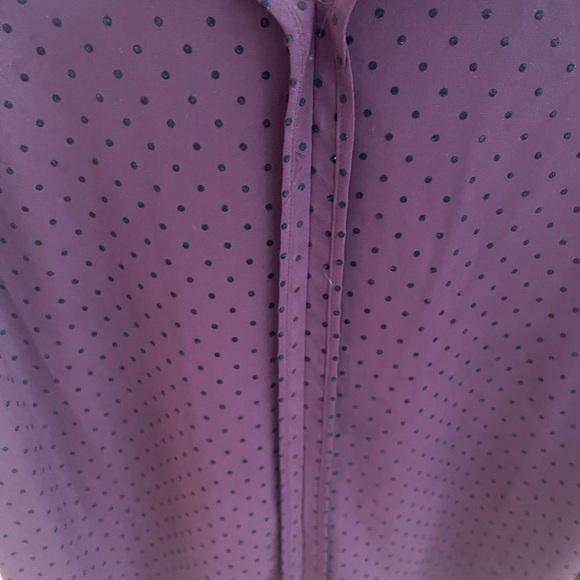 41 Hawthorn Zeina Clip Dot Sleeveless V Neck Top Size 1X - Picture 3 of 4